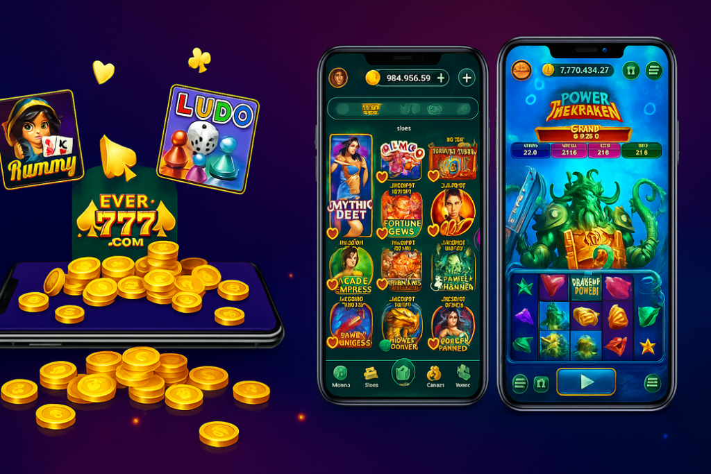 ever 777 game app banner